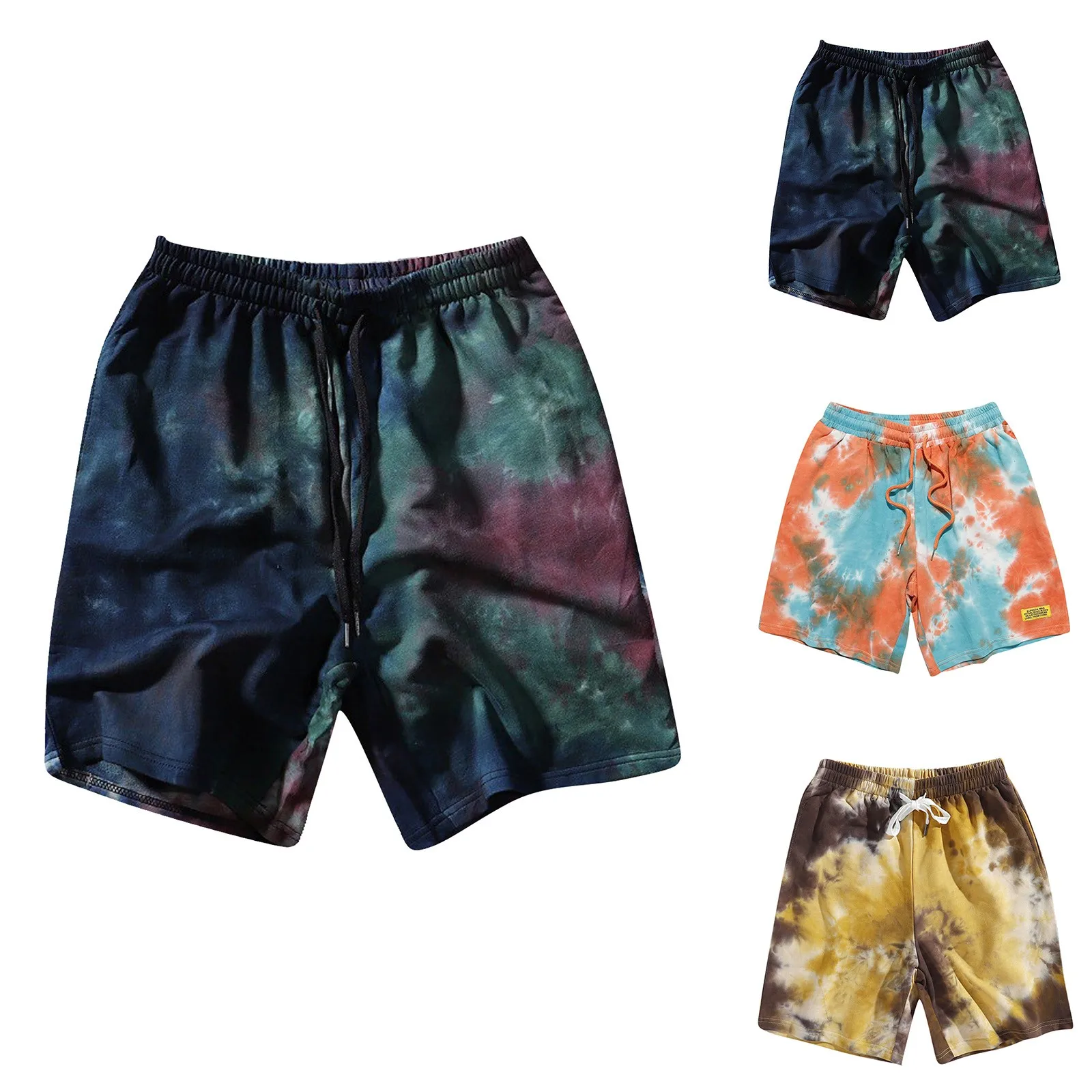 Mens Summer Gradient Tie Dye Sports Shorts Casual Beach Couple Pants Men Bathing Suit Short Mens Quick Y Board Shorts Board Pack
Mens Summer Gradient Tie Dye Sports Shorts Casual Beach Couple Pants Men Bathing Suit Short Mens Quick Y Board Shorts Board Pack