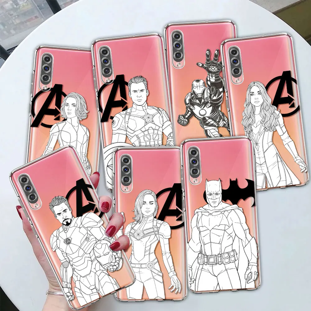 Soft Case for Samsung Galaxy A50 A12 A70 A52 A51 A32 A71 SmartPhone Funda A21s A30 A22 A40 A10 A20s Cover Marvel Sketch Iron Man
Soft Case for Samsung Galaxy A50 A12 A70 A52 A51 A32 A71 SmartPhone Funda A21s A30 A22 A40 A10 A20s Cover Marvel Sketch Iron Man