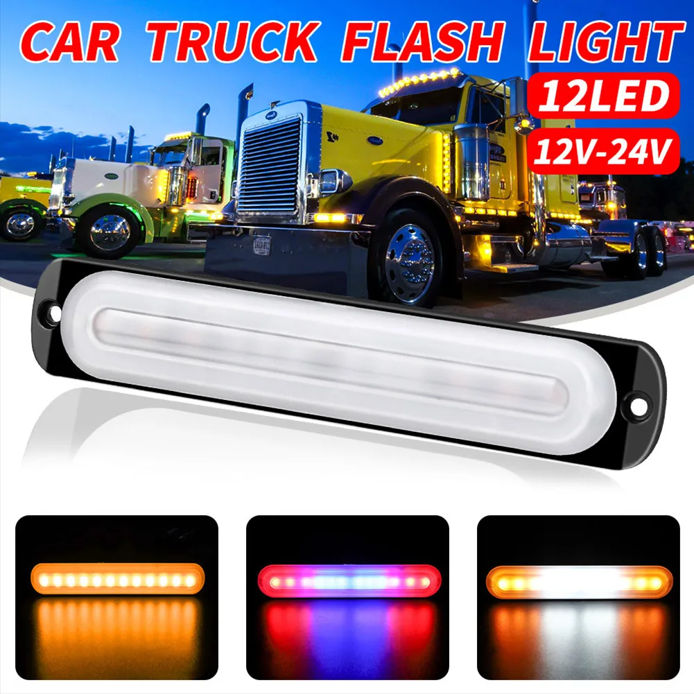 LED Stroboscope Car Emergency Light 12-24V LED Warning Light Bar Car Truck Strobe Flash Emergency Warning Lamp Waterproof
LED Stroboscope Car Emergency Light 12-24V LED Warning Light Bar Car Truck Strobe Flash Emergency Warning Lamp Waterproof