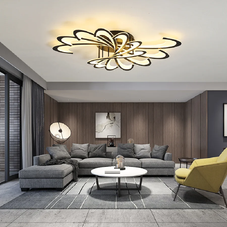 Modern Simple LED Ceiling Light For Dining Living Room Surface Mount Bedroom Indoor Home Creative Black or White New Panel Lamp
Modern Simple LED Ceiling Light For Dining Living Room Surface Mount Bedroom Indoor Home Creative Black or White New Panel Lamp