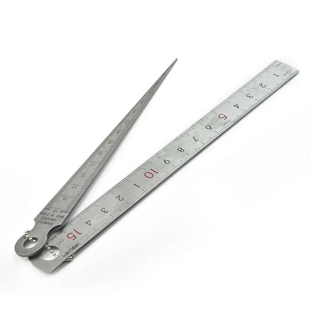 New Nice Practical Ruler 6.29x0.47 inch Depth Ruler Gap Hole Inspection Lightweight Measurement Portable Silver
New Nice Practical Ruler 6.29x0.47 inch Depth Ruler Gap Hole Inspection Lightweight Measurement Portable Silver