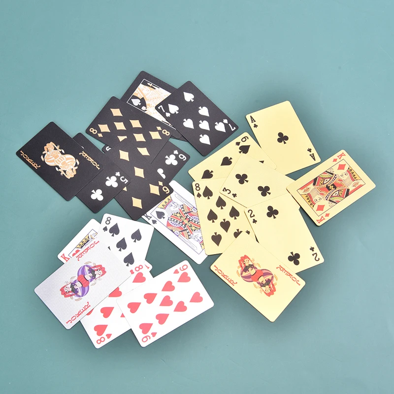 High-grade Gold Foil Plated Poker Card Family meet games Gold Foil Playing Cards Waterproof Texas Holdem Poker Board Game Gift
High-grade Gold Foil Plated Poker Card Family meet games Gold Foil Playing Cards Waterproof Texas Holdem Poker Board Game Gift