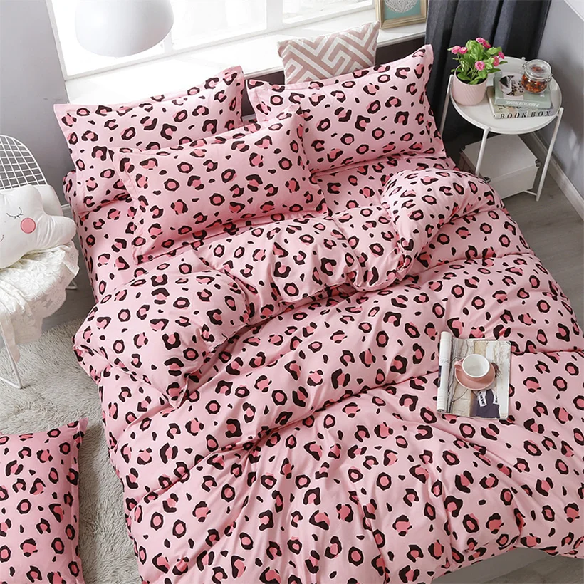 Duvet Cover Pink Leopard Bedding Covers 220x240 Quilt Cover Fashion Pattern Household Home Textiles (Pillowcase Need Order)
Duvet Cover Pink Leopard Bedding Covers 220x240 Quilt Cover Fashion Pattern Household Home Textiles (Pillowcase Need Order)