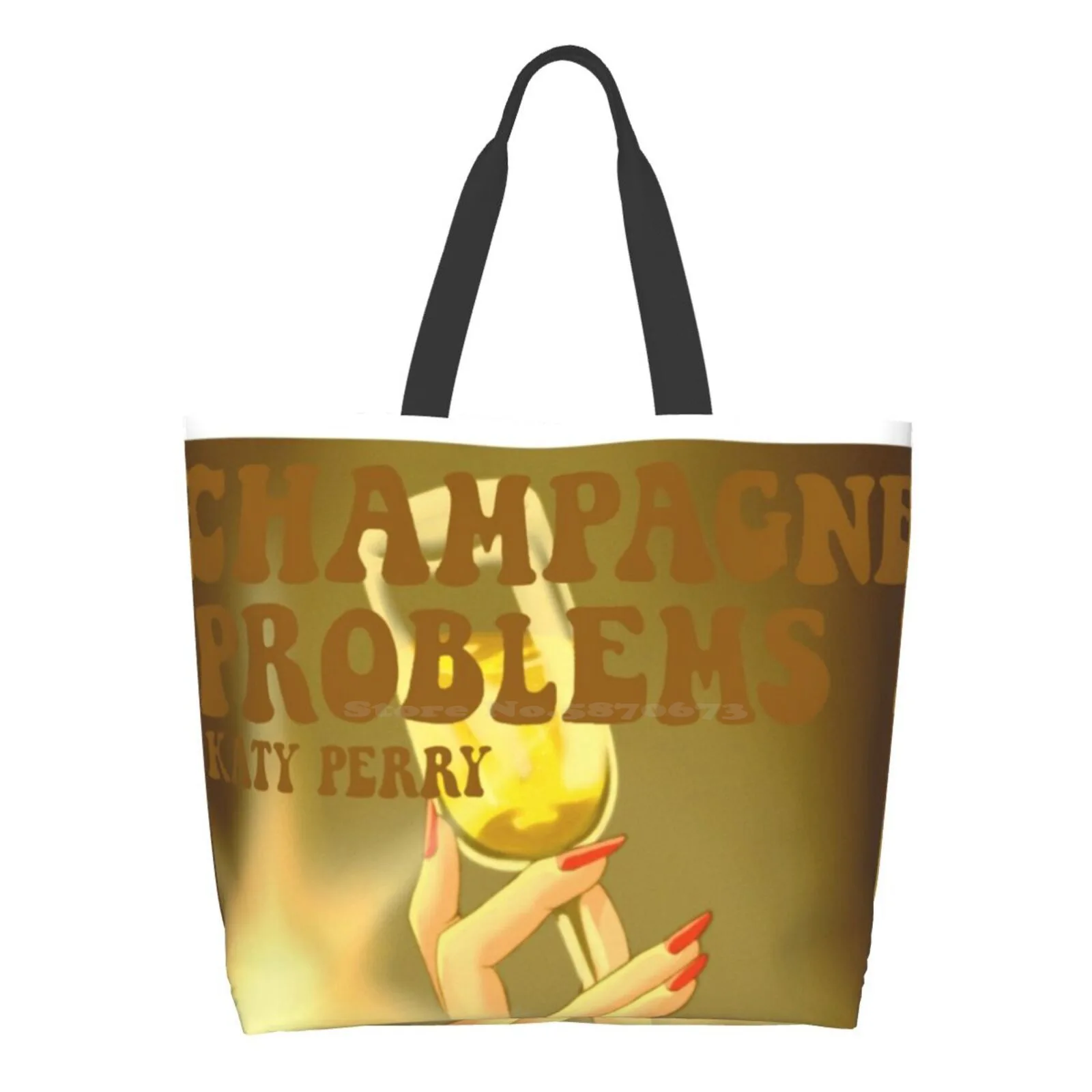 

All We Got Are Champagne Problems Now High Quality Large Size Tote Bag Champagne Problems Champagne Problems Orlando Bloom