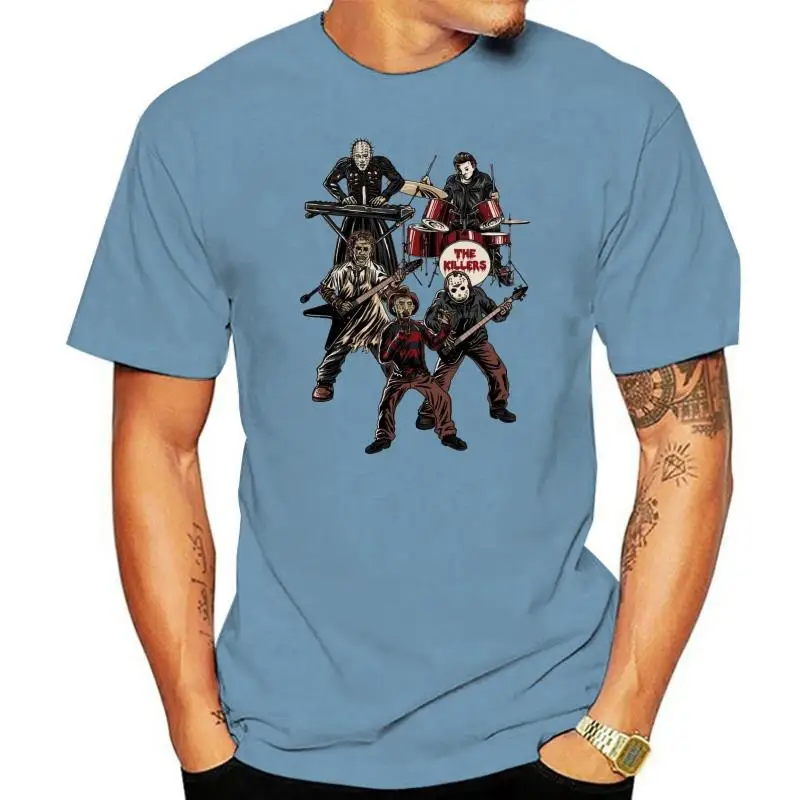 Футболка с принтом "убийца, ужас", "джесон вурхисс", "Майкл", "Фредди", "Техасская бойня с Бензопилой"
Футболка с принтом "убийца, ужас", "джесон вурхисс", "Майкл", "Фредди", "Техасская бойня с Бензопилой"