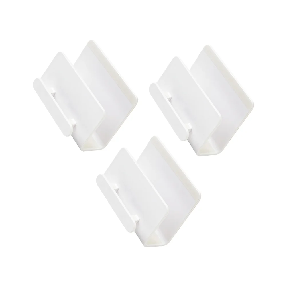 3Pcs Self-adhesive Great Practical Wall Bracket Wall Mount Holder
3Pcs Self-adhesive Great Practical Wall Bracket Wall Mount Holder