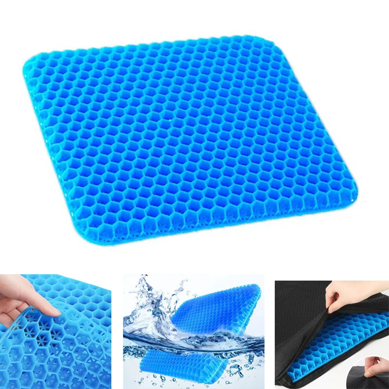 Sitting Cushion Breathable Car Seat Cool Cushion Double Honeycomb Design Pressure Relief for Home Office Chair Easy To Clean
Sitting Cushion Breathable Car Seat Cool Cushion Double Honeycomb Design Pressure Relief for Home Office Chair Easy To Clean