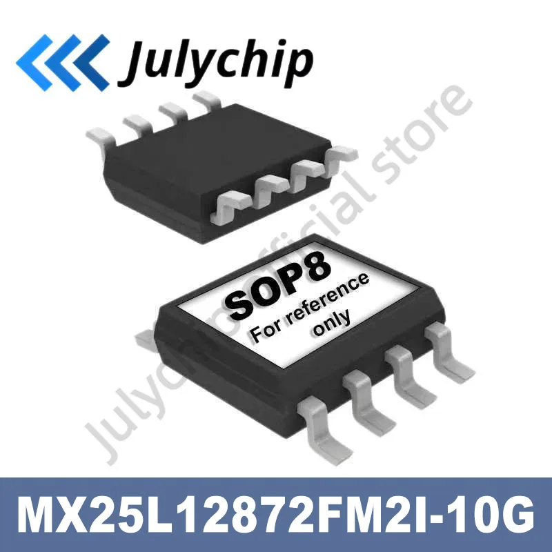 

MX25L12872FM2I-10G NEW ORIGINAL FLASH - NOR Memory IC 128Mbit SPI - Quad I/O, QPI 133 MHz 8-SOP