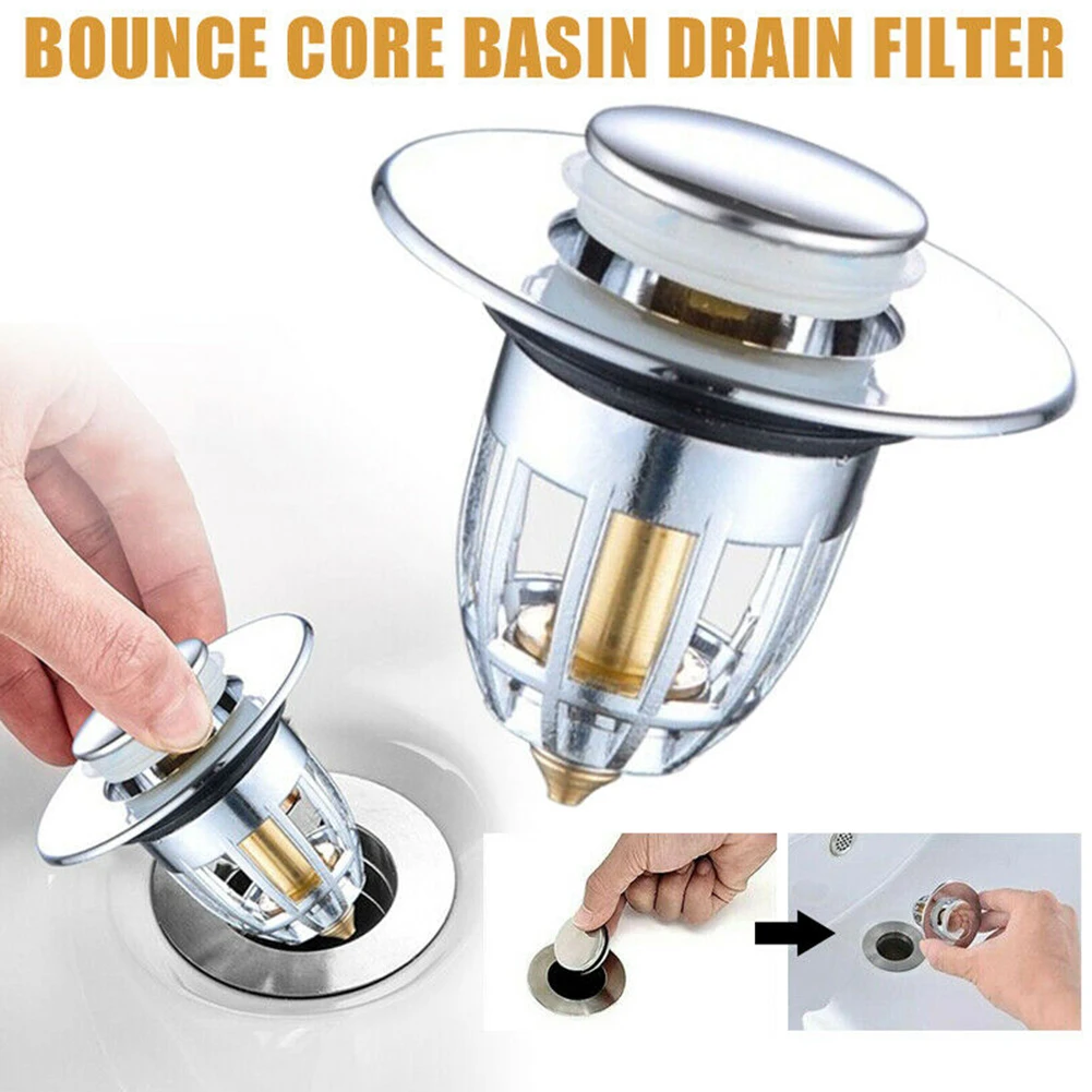 Water Bouncing Core ABS Bounce Durable Plug-in Bounce Head Drain Filter Wash Basin Bounce Core Sink Drain Pipe
Water Bouncing Core ABS Bounce Durable Plug-in Bounce Head Drain Filter Wash Basin Bounce Core Sink Drain Pipe