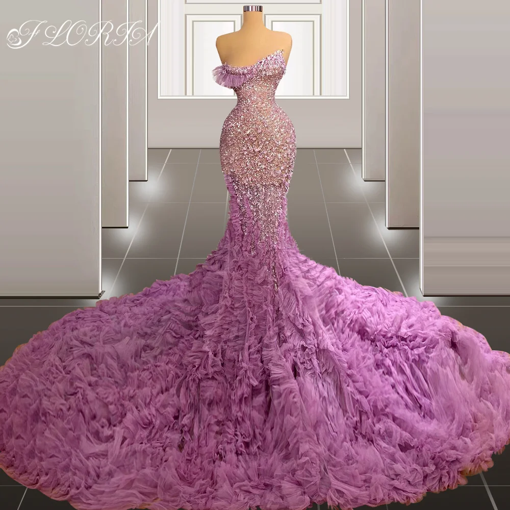 Couture Luxury Crystals Formal Evening Dresses 2023 Shinny Beads Ruffles Puffy Long Train Prom Gowns Pageant Gown Robes Soiree
Couture Luxury Crystals Formal Evening Dresses 2023 Shinny Beads Ruffles Puffy Long Train Prom Gowns Pageant Gown Robes Soiree