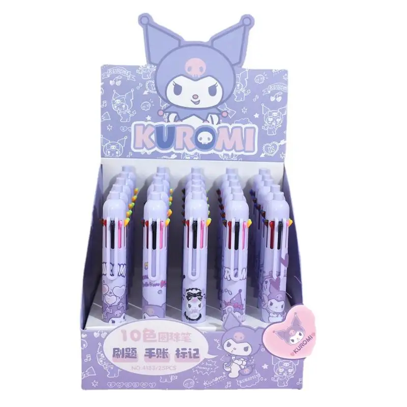 Kawaii Sanrios 8 Цветов шариковая ручка Милая Kuromi Cinnamoroll мультяшная девушка сердце шариковая ручка канцелярские принадлежности для детей подарок
Kawaii Sanrios 8 Цветов шариковая ручка Милая Kuromi Cinnamoroll мультяшная девушка сердце шариковая ручка канцелярские принадлежности для детей подарок