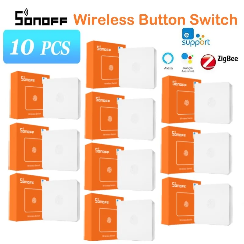 

SONOFF SNZB-01 Wireless Switch Smart Home Zigbee Version Handy Button Works With SONOFF ZigBee Bridge IFTTT eWeLink APP