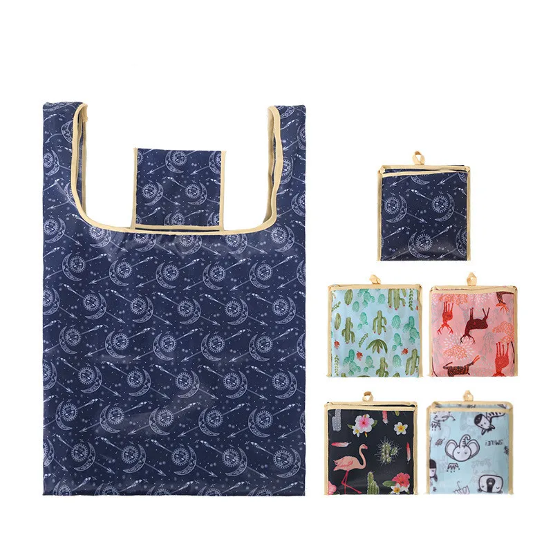Oxford Large Capacity Waterproof Folding Shopping Bag Eco-friendly Printed Foldable Waterproof Pocket
Oxford Large Capacity Waterproof Folding Shopping Bag Eco-friendly Printed Foldable Waterproof Pocket