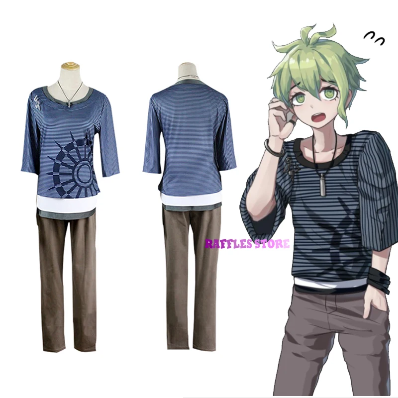 2023 New Danganronpa 2 Rantaro Amami Cosplay Costume Wig Adult Men Women Girls Top Pants Suits Halloween Party Costume Suit
2023 New Danganronpa 2 Rantaro Amami Cosplay Costume Wig Adult Men Women Girls Top Pants Suits Halloween Party Costume Suit