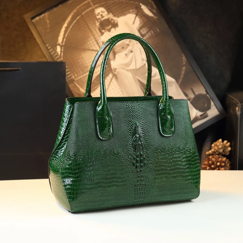 Crocodile Pattern Big Bag For Women Luxury Fashion Handbags Large Capacity Leather Women's Tote Bag Shoulder Messenger Bags
Crocodile Pattern Big Bag For Women Luxury Fashion Handbags Large Capacity Leather Women's Tote Bag Shoulder Messenger Bags