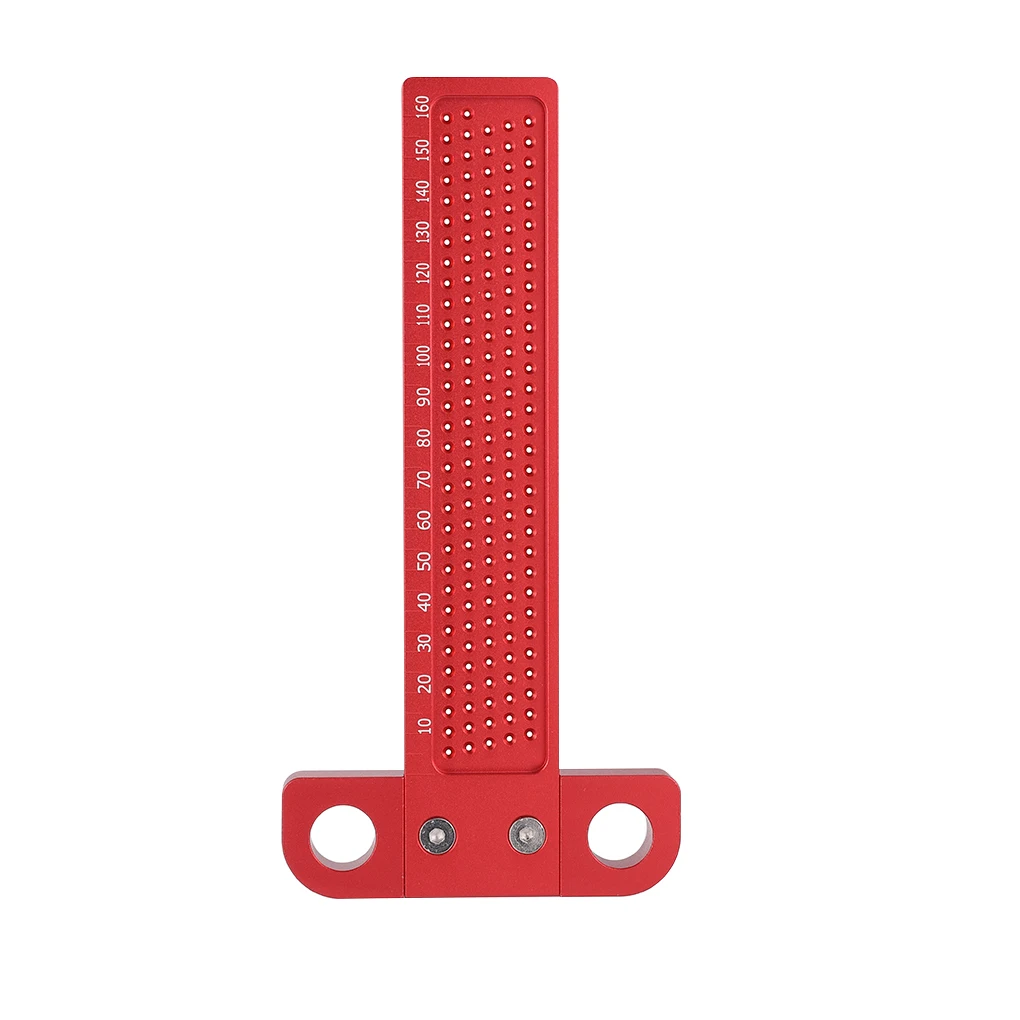 Ruler Woodwork Hole Marking Gauge T-Shape Positioning Scriber DIY Craft Woodworking Measuring Tool
Ruler Woodwork Hole Marking Gauge T-Shape Positioning Scriber DIY Craft Woodworking Measuring Tool