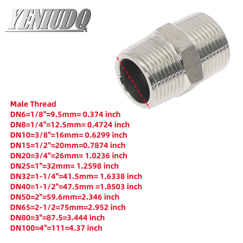 1/8 1/4 3/8 1/2 3/4 1 "наружная резьба шестигранный ниппель из нержавеющей стали 304, фитинг для труб, соединительная муфта, адаптер для воды, масла, воздуха
1/8 1/4 3/8 1/2 3/4 1 "наружная резьба шестигранный ниппель из нержавеющей стали 304, фитинг для труб, соединительная муфта, адаптер для воды, масла, воздуха