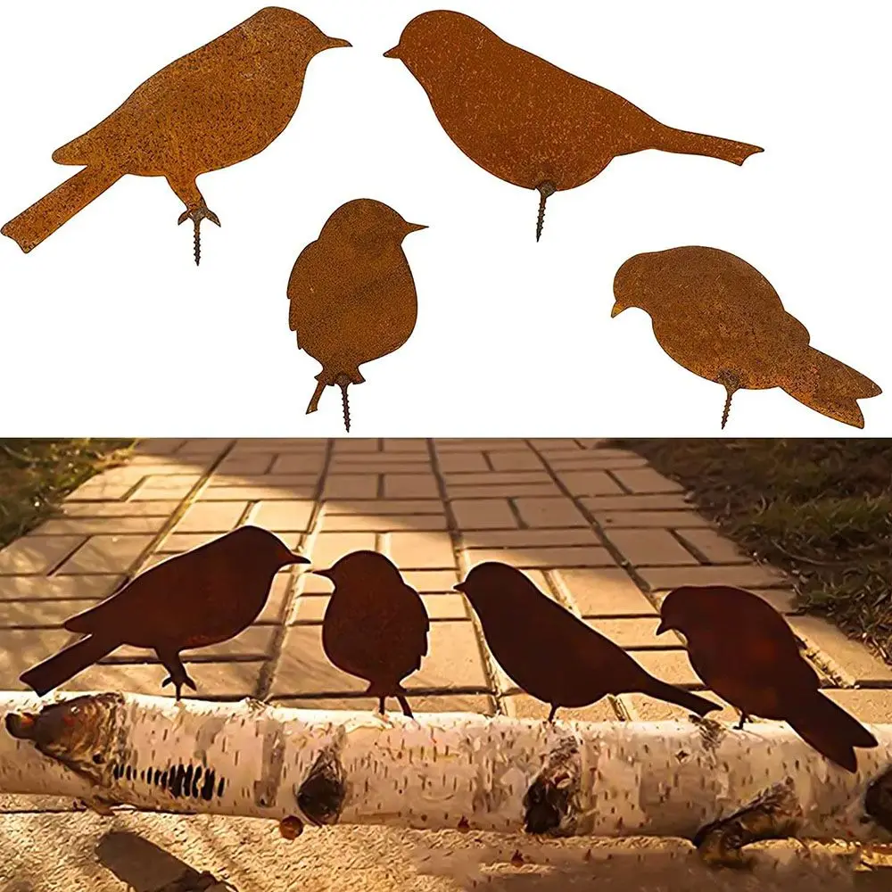 Decortion Garden Art Decoration Iron Art Metal Birds Decorations Simulation Birds Models Artificial Animal Ornaments 
Decortion Garden Art Decoration Iron Art Metal Birds Decorations Simulation Birds Models Artificial Animal Ornaments