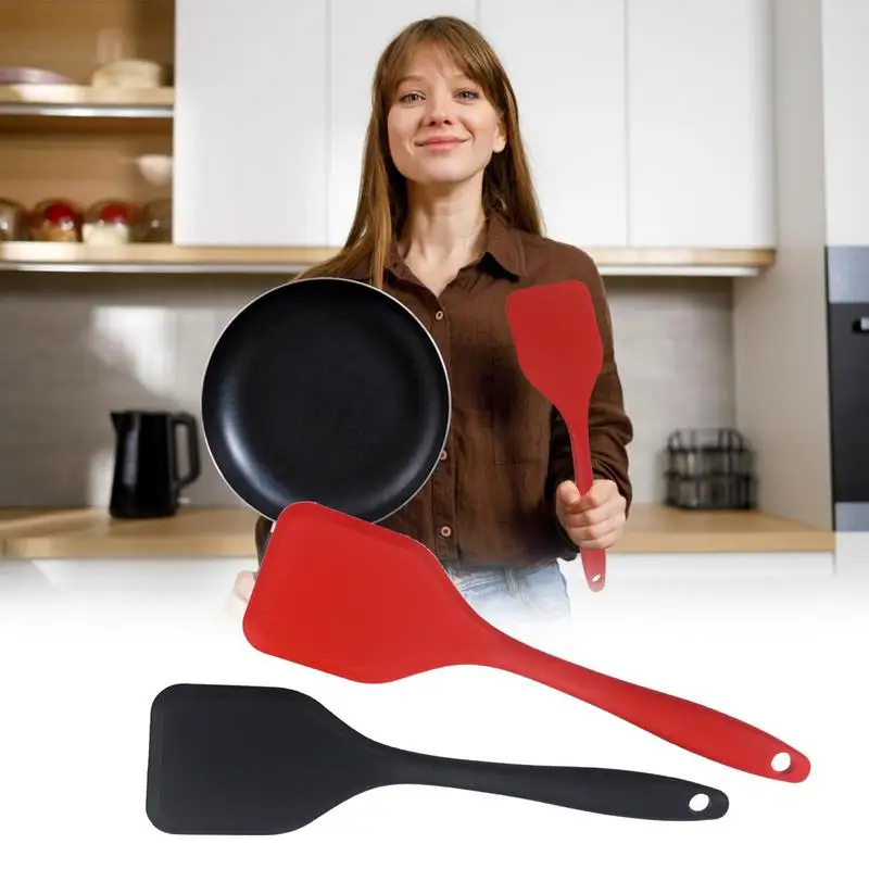 Non Stick Cooking Spatula Silicone Cooking Spoon Cookie Pastry Scraper Heat Resistant Frying Spoon Kitchen Cooking Utensils 
Non Stick Cooking Spatula Silicone Cooking Spoon Cookie Pastry Scraper Heat Resistant Frying Spoon Kitchen Cooking Utensils