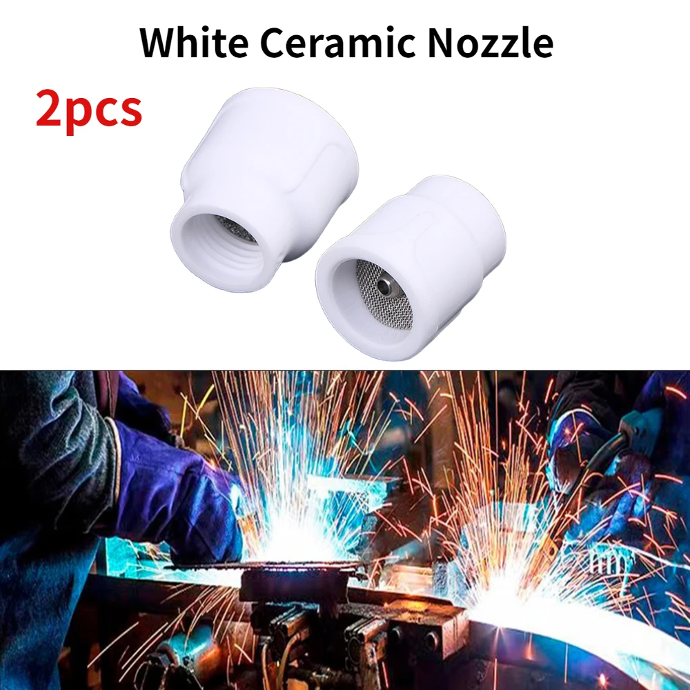 2pcs Ceramic Shield Cup Replacement Parts 10/12 Welding Nozzle Cup Lightweight TIG Welding Nozzle for WP/9/17/18/20/26 TIG Torch
2pcs Ceramic Shield Cup Replacement Parts 10/12 Welding Nozzle Cup Lightweight TIG Welding Nozzle for WP/9/17/18/20/26 TIG Torch