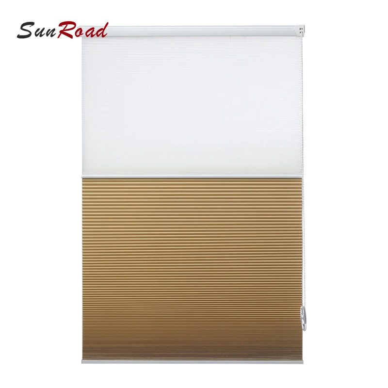 Custom Day and Night Pleated Blackout Cellular Shade Wholesale Honeycomb Blinds Skylight Top Down Bottom Up Heat Insulation
Custom Day and Night Pleated Blackout Cellular Shade Wholesale Honeycomb Blinds Skylight Top Down Bottom Up Heat Insulation
