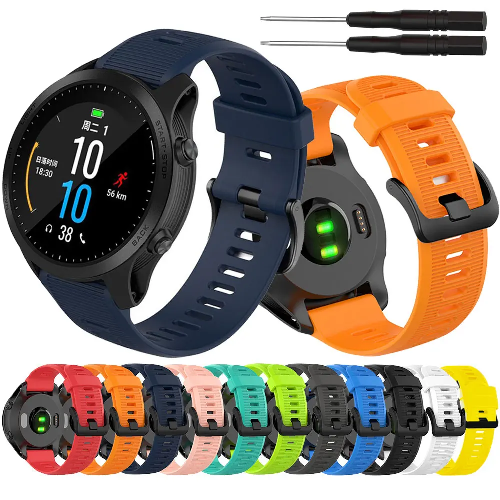 Силиконовый ремешок для наручных часов Garmin Forerunner 935 945 Fenix 5 6 5 Plus Pro
Силиконовый ремешок для наручных часов Garmin Forerunner 935 945 Fenix 5 6 5 Plus Pro