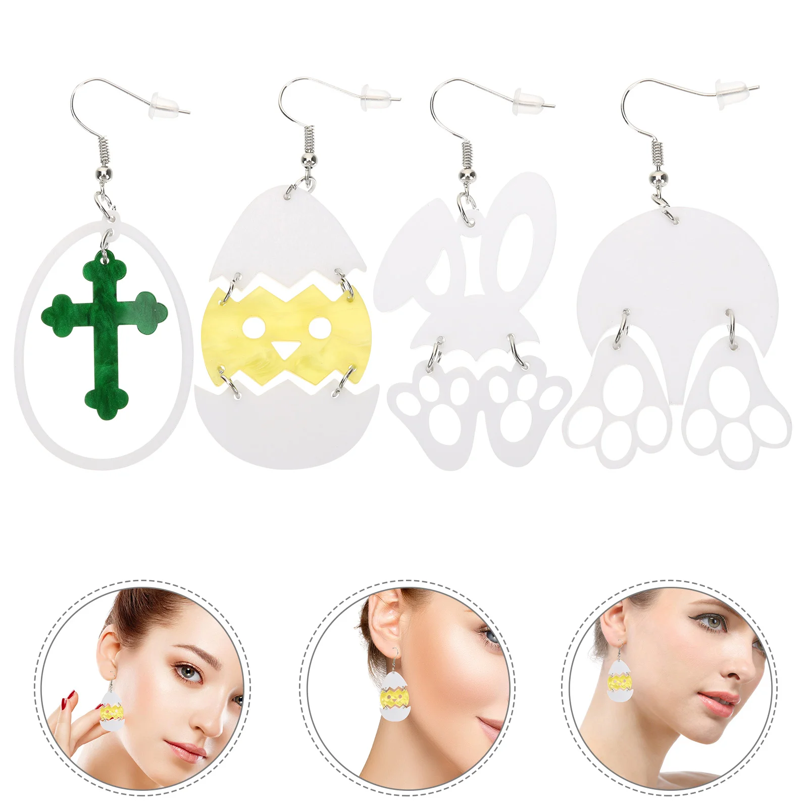 Earrings Easter Bunny Egg Jewelries Rabbit Mum Dangle Cross Drop Chick Jewelry Gold Bracelet Stud Ear Happy Decorations Hook
Earrings Easter Bunny Egg Jewelries Rabbit Mum Dangle Cross Drop Chick Jewelry Gold Bracelet Stud Ear Happy Decorations Hook