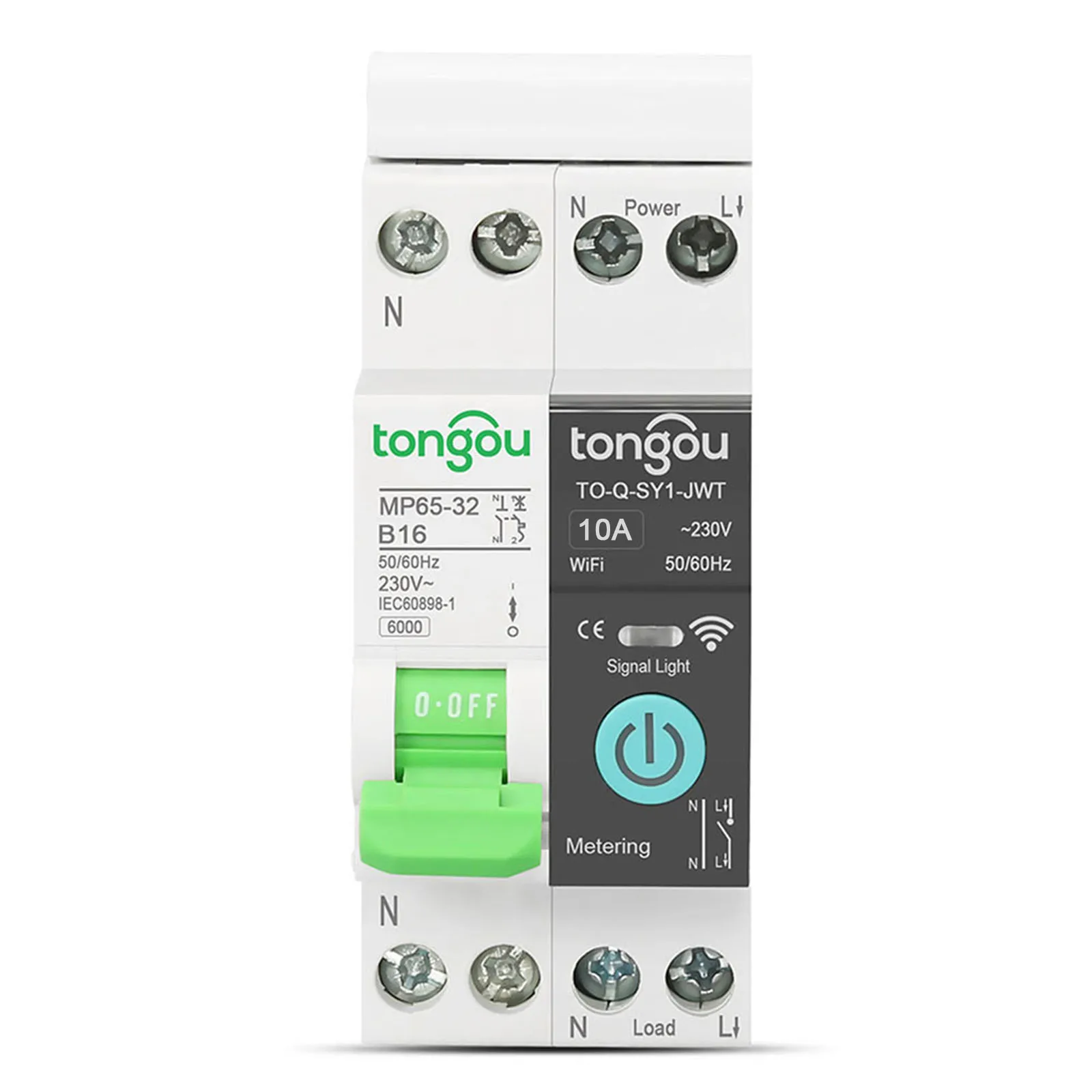 Durable Circuit Breaker Smart With Control Switch 50/60Hz 63A Current AC90-280V Countdown Overcurrent Protection
Durable Circuit Breaker Smart With Control Switch 50/60Hz 63A Current AC90-280V Countdown Overcurrent Protection