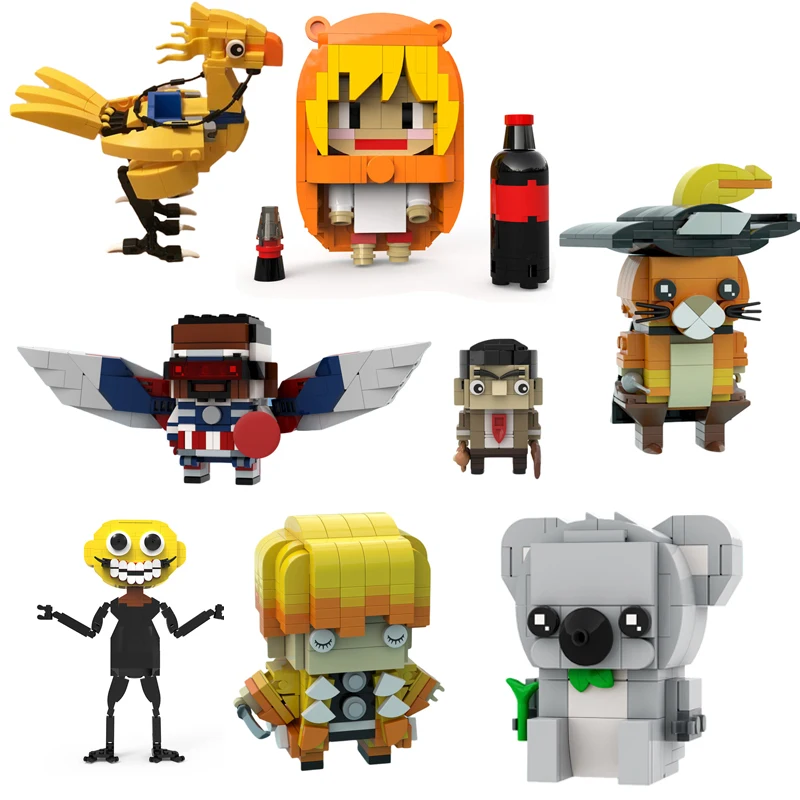 Classic Japan Action Movie Animal Brickheadz Building Blocks Figures Mini Anime Characters Bricks Kit Toys for Children Gifts
Classic Japan Action Movie Animal Brickheadz Building Blocks Figures Mini Anime Characters Bricks Kit Toys for Children Gifts