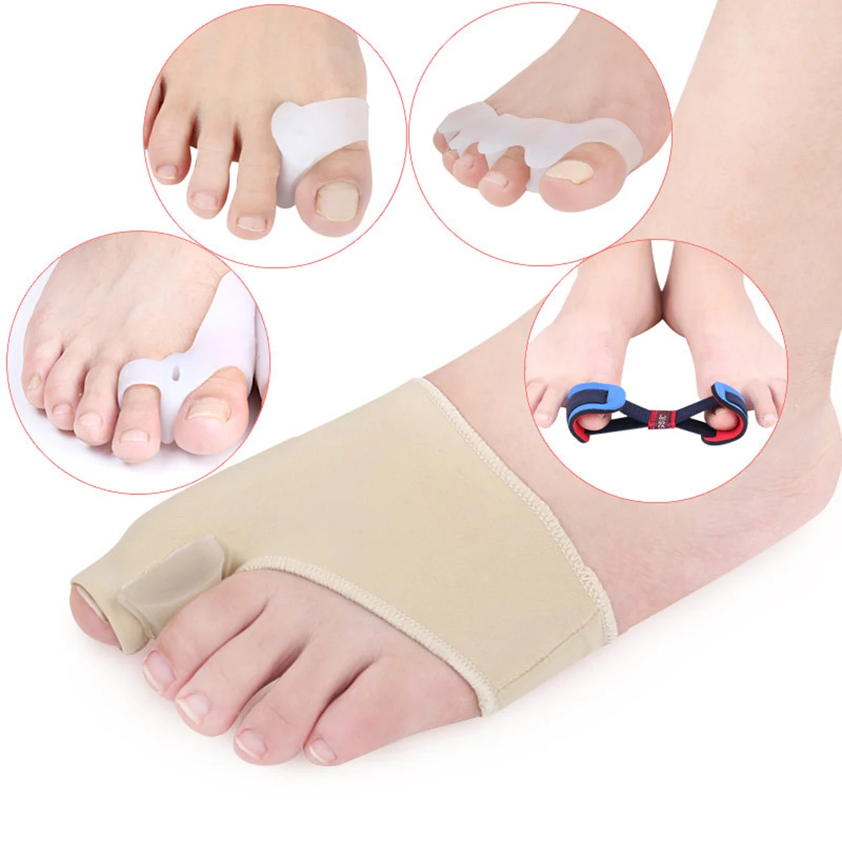 9pcs Bunion Corrector & Toe Straightener Set Toe Separator Spacer Pain Relief Hallux Valgus Corrector for Men Women
9pcs Bunion Corrector & Toe Straightener Set Toe Separator Spacer Pain Relief Hallux Valgus Corrector for Men Women