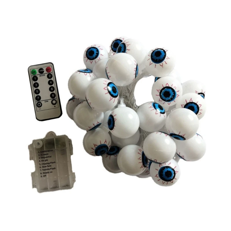 6 LEDs Solar Eyeball Lights Halloween Eye Lights Outdoor Patio Garden Halloween Party Scary Ambience Decoration
6 LEDs Solar Eyeball Lights Halloween Eye Lights Outdoor Patio Garden Halloween Party Scary Ambience Decoration
