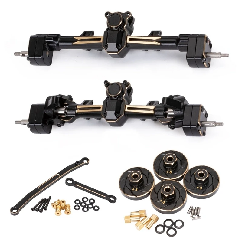 Brass Complete Front And Rear Portal Axle Set For 1/24 RC Crawler Car Axial SCX24 Gladiator Bronco C10 Deadbolt JLU,1
Brass Complete Front And Rear Portal Axle Set For 1/24 RC Crawler Car Axial SCX24 Gladiator Bronco C10 Deadbolt JLU,1