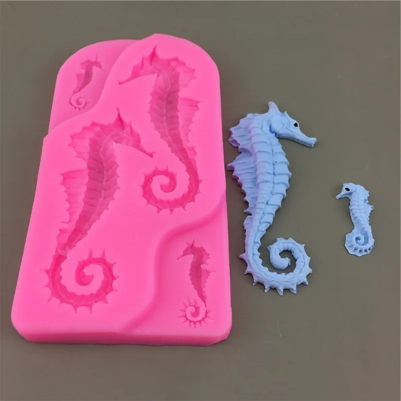 Hippocampus Sea Horse Silicone Mold Party Fondant Cake Decorating Tools Cupcake Topper Candy Clay Chocolate Gumpaste Jelly Molds
Hippocampus Sea Horse Silicone Mold Party Fondant Cake Decorating Tools Cupcake Topper Candy Clay Chocolate Gumpaste Jelly Molds