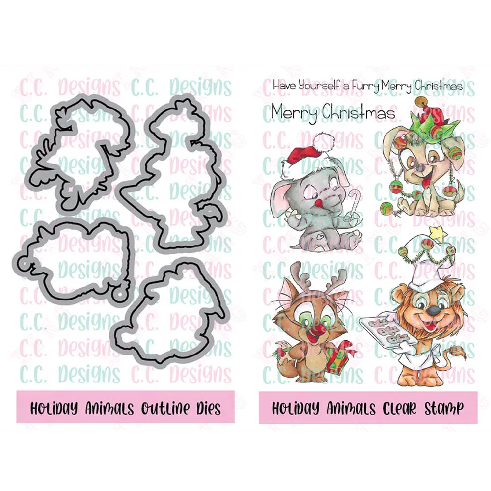 Metal Cutting Dies Scrapbook Paper Album Diy Craft Decoration Embossing Molds New Holiday Animals Christmas Arrival Clear Stamps
Metal Cutting Dies Scrapbook Paper Album Diy Craft Decoration Embossing Molds New Holiday Animals Christmas Arrival Clear Stamps