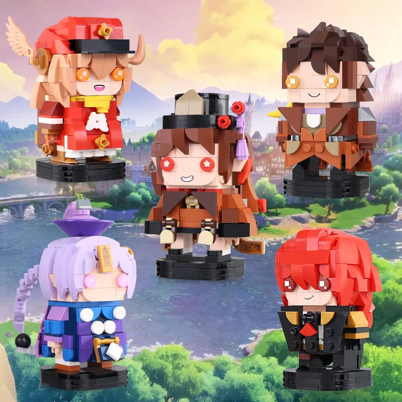Anime Genshin Impact Hutao Zhongli Klee Figure Block China 3D Model Toy Home Decoration Assembly Brick Boy Girl Toy Child Gifts
Anime Genshin Impact Hutao Zhongli Klee Figure Block China 3D Model Toy Home Decoration Assembly Brick Boy Girl Toy Child Gifts