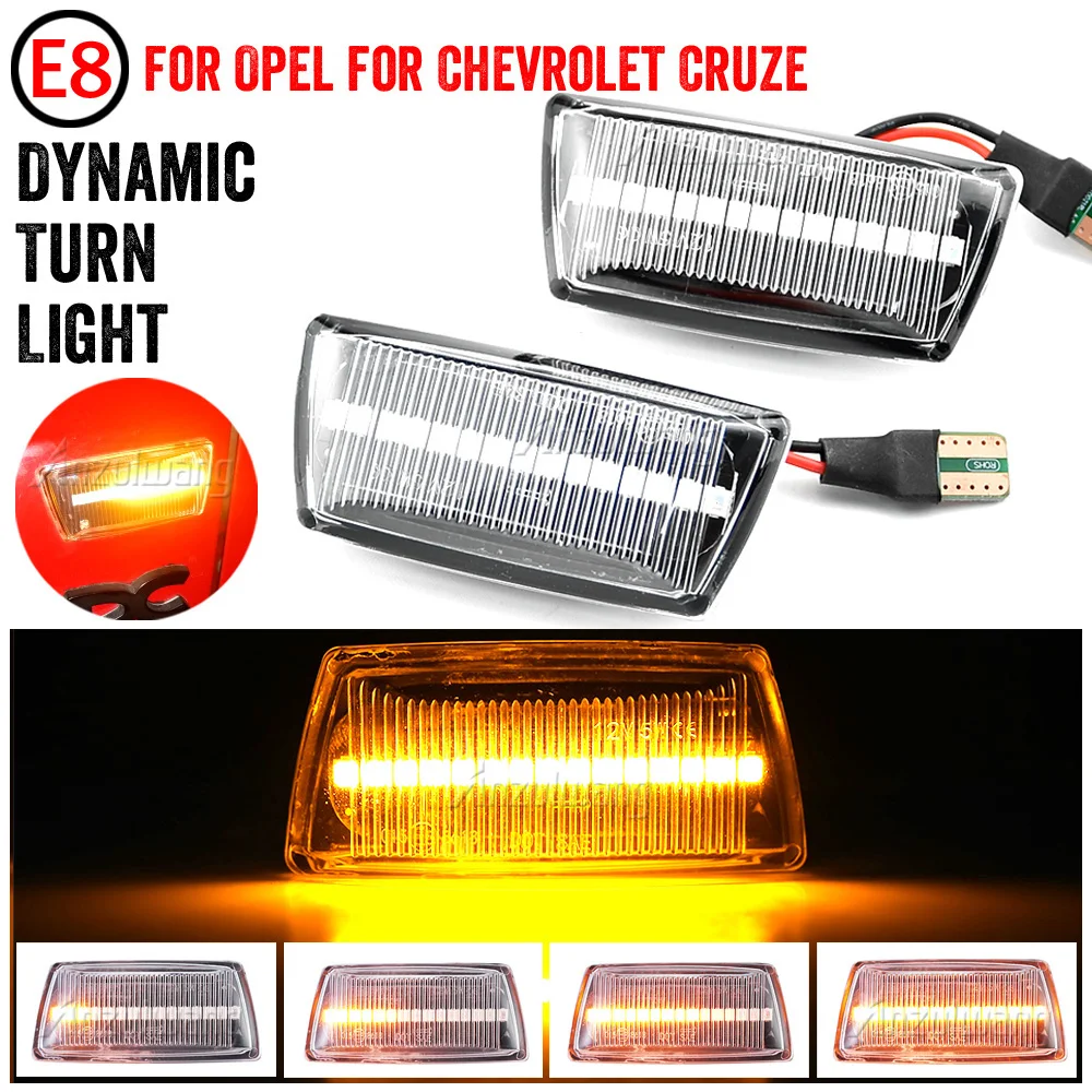 Car LED Dynamic Side Marker Turn Signal Blinker Light For Opel Astra H Insignia Zafira Corsa D Meriva For Chevrolet Cruze
Car LED Dynamic Side Marker Turn Signal Blinker Light For Opel Astra H Insignia Zafira Corsa D Meriva For Chevrolet Cruze