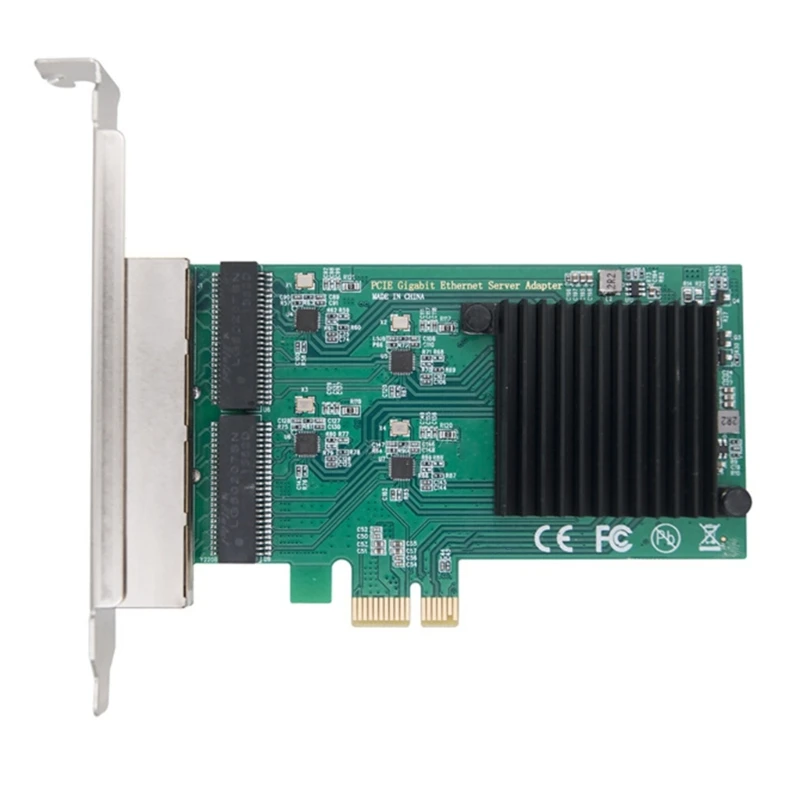 4 порта 2500 Мбит/с Gigabit PCI-E X1 карта RTL8111H PCIE 10/100/1000 Мбит/с RJ45
4 порта 2500 Мбит/с Gigabit PCI-E X1 карта RTL8111H PCIE 10/100/1000 Мбит/с RJ45