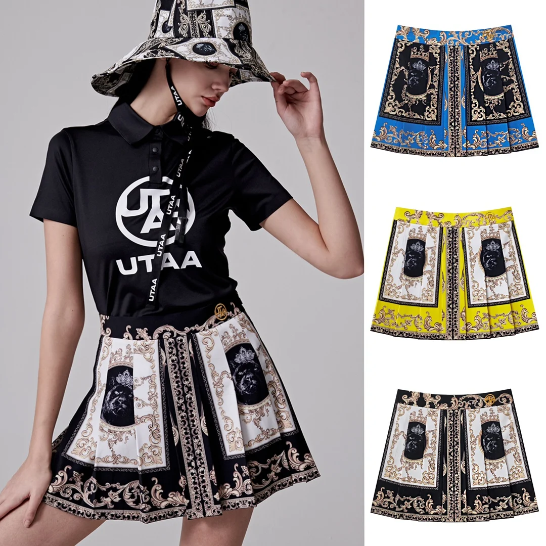 Юбка для гольфа 2023 летняя юбка с принтом барокко модная спортивная плиссированная юбка UT033 【Presale】 28 апреля 
Юбка для гольфа 2023 летняя юбка с принтом барокко модная спортивная плиссированная юбка UT033 【Presale】 28 апреля