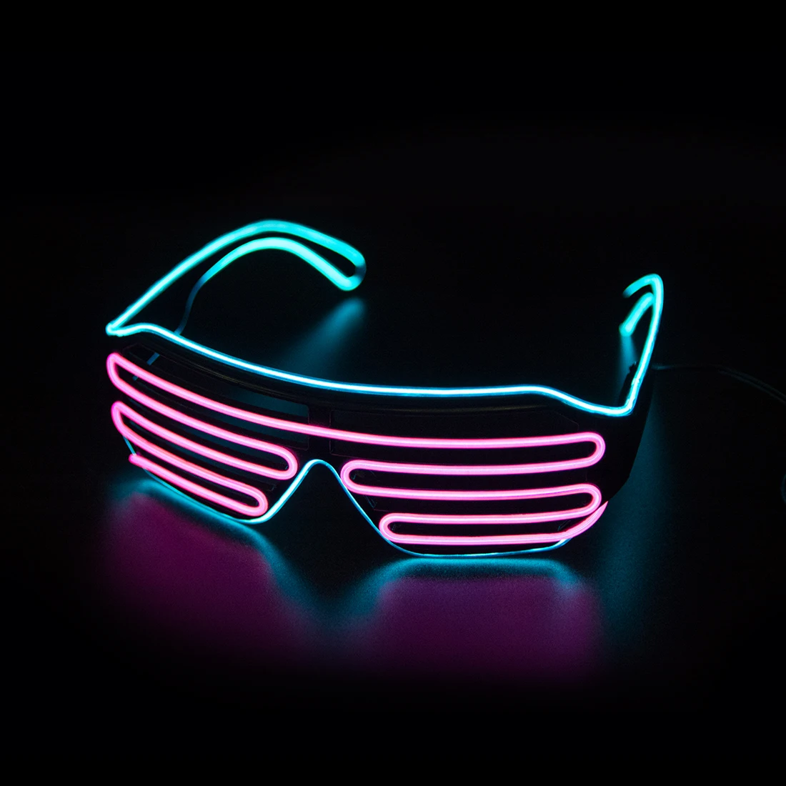 Glowing Glasses LED Gafas Luminous Bril Neon Christmas Glow Sunglasses Flashing Light Glass for Party Supplies Prop Costumes New 
Glowing Glasses LED Gafas Luminous Bril Neon Christmas Glow Sunglasses Flashing Light Glass for Party Supplies Prop Costumes New