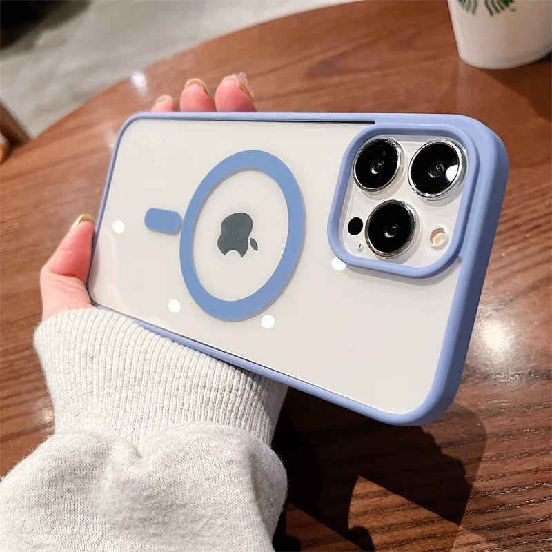 Transparent Acrylic For Magsafe Wireless Charge Magnetic Case For iPhone 14 13 12 11 Pro Max X XR XS 7 8 Plus Hard Bumper Cover
Transparent Acrylic For Magsafe Wireless Charge Magnetic Case For iPhone 14 13 12 11 Pro Max X XR XS 7 8 Plus Hard Bumper Cover