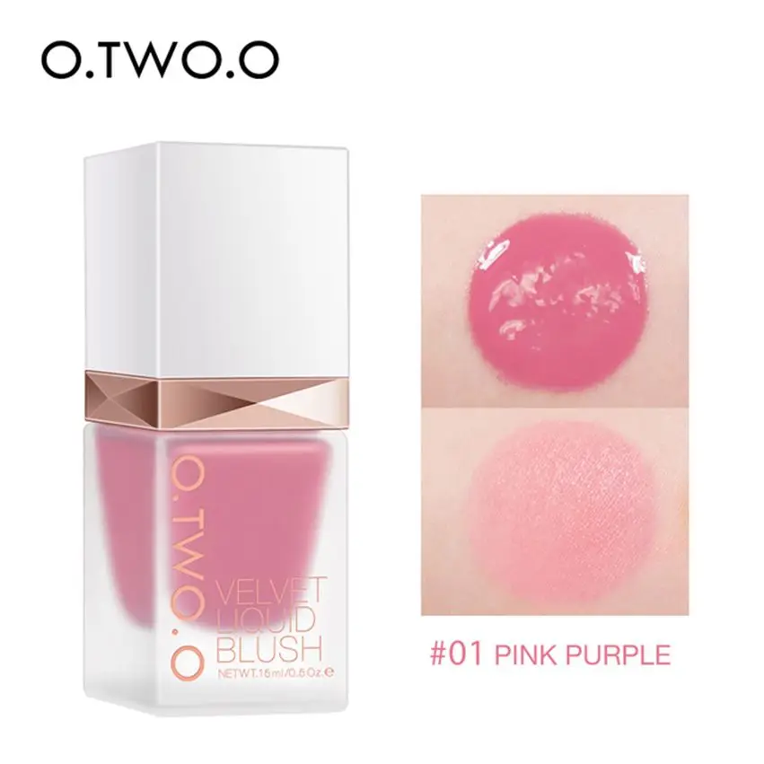O.TWO.O Liquid Blush Face Blusher 4 Color Natural Rouge Long-lasting Makeup Blush Peach Contouring Cosmetics for Facial
O.TWO.O Liquid Blush Face Blusher 4 Color Natural Rouge Long-lasting Makeup Blush Peach Contouring Cosmetics for Facial