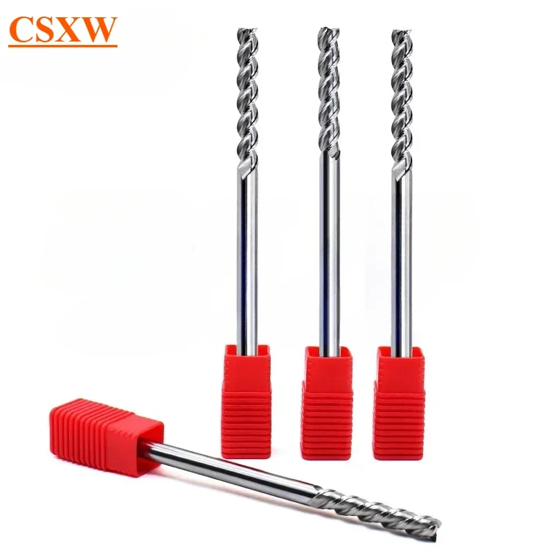 Hrc55 Фреза с покрытием из сплава, инструмент из вольфрамовой стали, 3-лезвийный удлиненный фрезерный станок, деревообрабатывающий резак по алюминию, обработка с ЧПУ
Hrc55 Фреза с покрытием из сплава, инструмент из вольфрамовой стали, 3-лезвийный удлиненный фрезерный станок, деревообрабатывающий резак по алюминию, обработка с ЧПУ