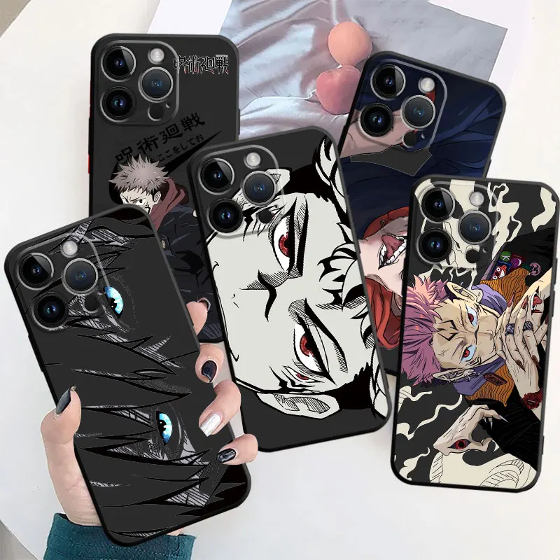 Celular Jujutsu Kaisen Gojo Satoru Black Case for Apple iPhone 11 12 13 14 Pro Max 7 8 Plus XS XR 8plus 5 13pro 11pro Shell
Celular Jujutsu Kaisen Gojo Satoru Black Case for Apple iPhone 11 12 13 14 Pro Max 7 8 Plus XS XR 8plus 5 13pro 11pro Shell