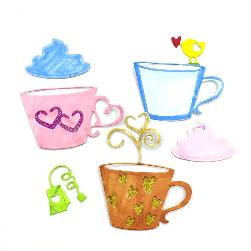 DIY Embossing Metal Cutting Dies Love Heart Coffee Tea Cup Stencils For Scrapbooking Wedding Album Christmas Cards Craft Dies
DIY Embossing Metal Cutting Dies Love Heart Coffee Tea Cup Stencils For Scrapbooking Wedding Album Christmas Cards Craft Dies