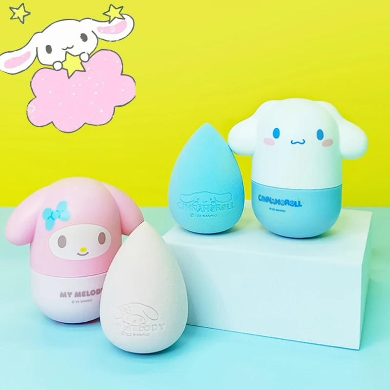 Kawaii Melody Beauty Blender Holder Set Girls Cute Sanrioed Cinnamoroll Anime Soft Cosmetic Powder Puff Makeup Egg Donot Absorb
Kawaii Melody Beauty Blender Holder Set Girls Cute Sanrioed Cinnamoroll Anime Soft Cosmetic Powder Puff Makeup Egg Donot Absorb