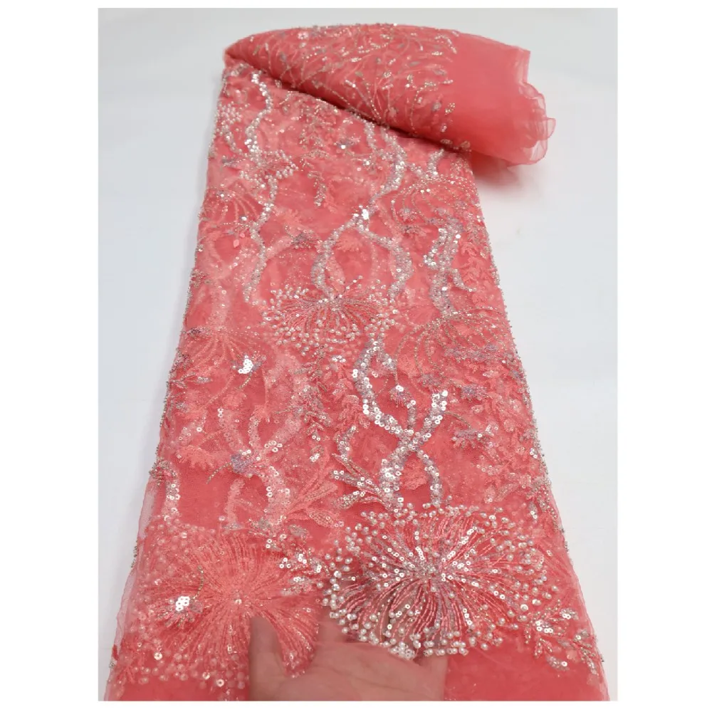 NI.AI Latest African Lace Fabric Sequins Glitter Tulle Lace Fabric High Quality 2022 Asoebi Lace Fabric Embroidered Lace LY1464
NI.AI Latest African Lace Fabric Sequins Glitter Tulle Lace Fabric High Quality 2022 Asoebi Lace Fabric Embroidered Lace LY1464