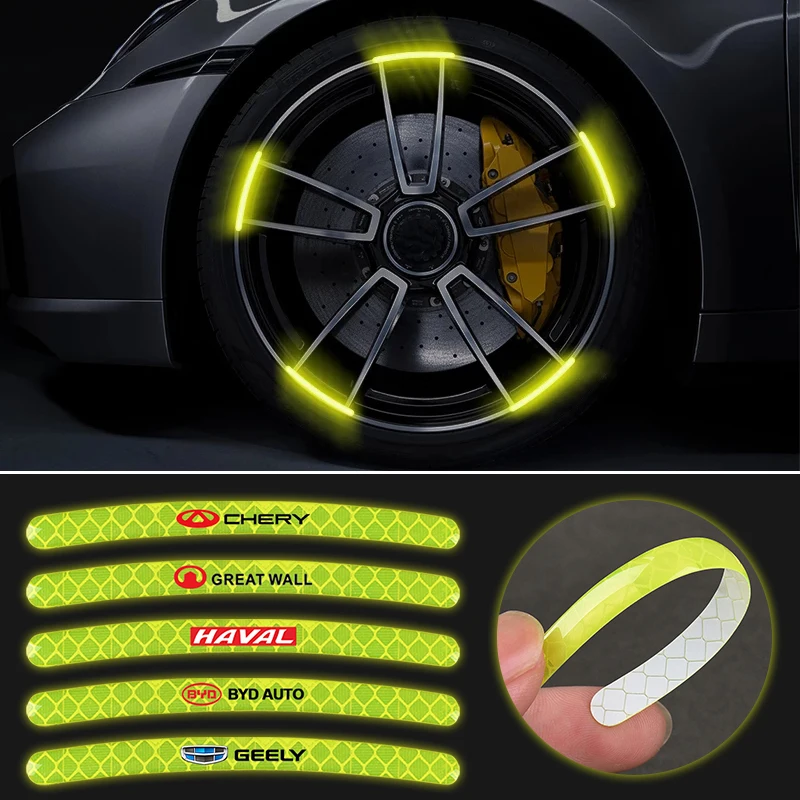 Car Wheel Reflective Stickers for Mercedes Benz AMG W204 W203 W212 W211 W124 W210 GLC GLE CLA W205 W213 Accessories
Car Wheel Reflective Stickers for Mercedes Benz AMG W204 W203 W212 W211 W124 W210 GLC GLE CLA W205 W213 Accessories