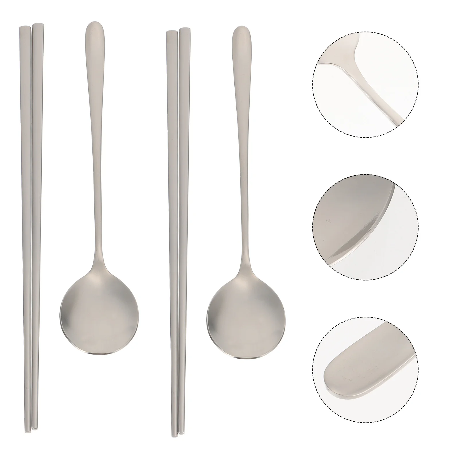 Set Chopsticks Cutlery Steel Forks Tableware Spoon Stainless Portable Lunch Flatware Dinnerware Dinner Travel Utensil Salad
Set Chopsticks Cutlery Steel Forks Tableware Spoon Stainless Portable Lunch Flatware Dinnerware Dinner Travel Utensil Salad