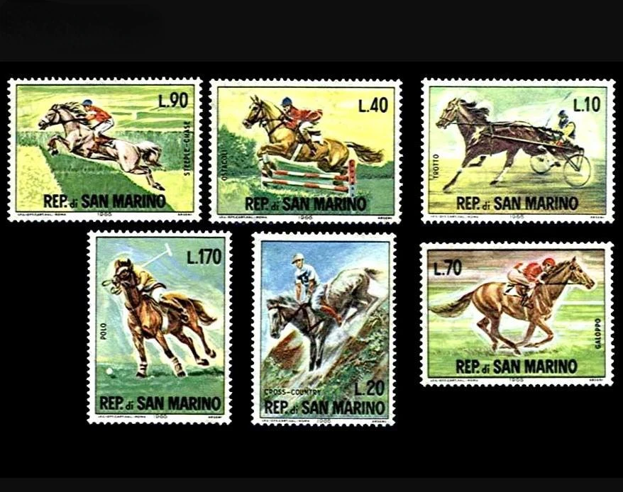 6 шт., Сан-Марино, 1966, горный корабль, лошадиные гонки, спорт, настоящий оригинал, коллекция штампов, MNH
6 шт., Сан-Марино, 1966, горный корабль, лошадиные гонки, спорт, настоящий оригинал, коллекция штампов, MNH