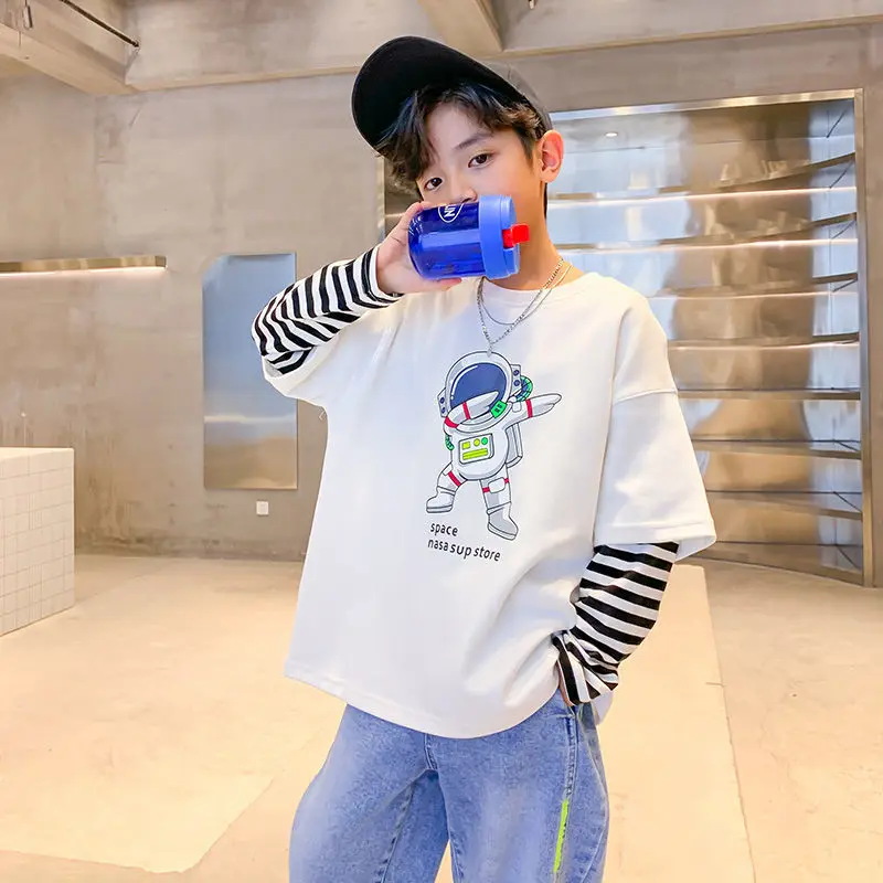 2022 And Neck Sweatshirt Clothing New Korean Round Style Children's Men's Children's Spring Long-sleeved Autumn
2022 And Neck Sweatshirt Clothing New Korean Round Style Children's Men's Children's Spring Long-sleeved Autumn